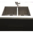 thumbnail image 3 of ZLINE 36 in. Chamonix Undermount Double Bowl Kitchen Sink with Bottom Grid (SR60D-36), 3 of 9