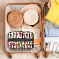 thumbnail image 7 of ERJLKXP Art African Women Makeup Bags Travel Cosmetic Bag Case, Large Capacity Organizer and Storage, Portable Pouch Toiletry bag for Women & Girls, 7 of 7