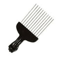 thumbnail image 3 of Prong Combs Practical, Curly Hair Styling Afro Combs Hairdressing Styling Tool Afro Hair Black Metal Hair Pick for DIY Hairstyles Salon Men, 3 of 10