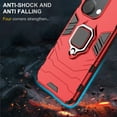 thumbnail image 4 of FIEWESEY for One Plus Nord 3 Phone Case, Shoftproof Military Grade Drop Protective Case with Kickstand Rugged Phone Case for One Plus Nord 3/One Plus ACE 2V (Red), 4 of 6