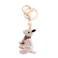 thumbnail image 1 of Llavero de bolso brillar mujer aleación de animales de dibujos animados blanco, 1 of 6
