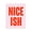 Nice Ish Red Pink, variant on Stupell Industries Contemporary Nice Ish Red & Pink Black Floating Frame Canvas Art, 17 x 21, by House of Lulu