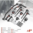 thumbnail image 2 of A-Premium 12Pcs Front Suspension Kit, Inner Outer Tie Rod End Upper Lower Ball Joint Drag Link Idler Arm, Compatible with Chevrolet Blazer 96-05, S10 96-03, GMC Jimmy 96-01, Sonoma, Isuzu Hombre, RWD, 2 of 8