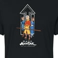 thumbnail image 3 of Avatar - The Last Airbender - Trio - Juniors Cropped Cotton Blend T-Shirt, 3 of 5