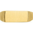 thumbnail image 5 of 14K Yellow Gold 7.0X15.0mm Open Back Men's Signet Ring (Size 9.5) Made In United States c1527, 5 of 6