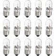 thumbnail image 2 of EFEMF-E10 Screw Base Miniature Bulbs 30V/3W Warm Yellow Light Mini Lamps with Box, 1 Set/15 Pack, 2 of 4