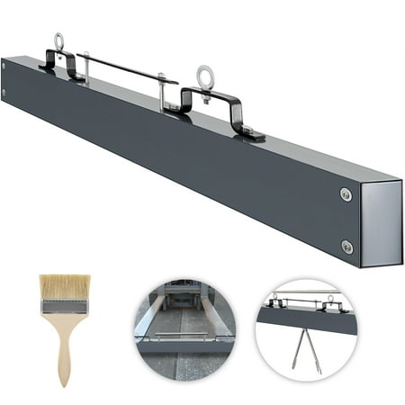

VEVOR Hanging Magnetic Magnet Sweeper 48 inches Magnet Sweeper 67 lbs Magnetic Forklift Sweeper Industrial Magnets Steel Material Hunting Accessories for Picking up Nails Bolts Iron Chips