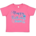 thumbnail image 3 of Inktastic Blue Happy Birthday Daddy Boys or Girls Toddler T-Shirt, 3 of 5