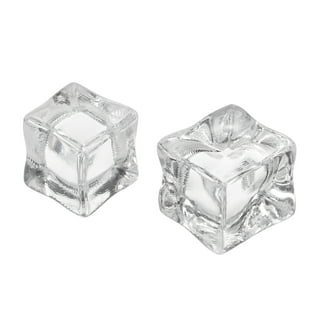 Crystal Clear Artificial Acrylic Ice Cubes Square Shape. 3d Render On A  White Background Stock Photo, Picture and Royalty Free Image. Image  129337645.