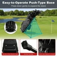 thumbnail image 6 of Yardi Yard Golf Stand Cart Bag with 6-Way Divider Carry Pockets-Black, Lightweight Golf Stand Bag for Men & Women,Multiple Pockets, Lightweight & Durable, 6 of 8