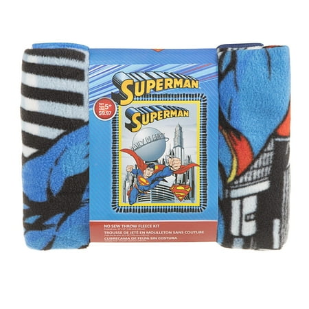 Wolf No Sew Fleece Throw Kit