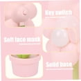 thumbnail image 3 of Mini lámpara de flores, linda lámpara de escritorio pequeña Kawaii noche luz habitación decoración hada rosa lámpara de escritorio Boho lámpara estética batería operada Warmshine, 3 of 5