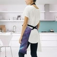 thumbnail image 4 of JSTEL White Wolf Apron with 2 Pockets for Women Men Adjustable Garden Bib, 4 of 5