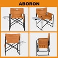 thumbnail image 7 of ABORON Oversized Directors Chair with Side Table, Heated Camping Chair Outdoor Portable Heating Folding Chair, Heavy Duty Camping Chair with Pocket for Lawn, Sports (Power Bank not Included), 7 of 7