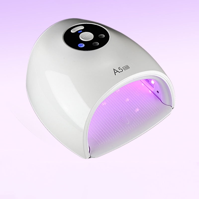 SUN5 48W UV LED Nail Lamp - Professional Nail Dryer for Gel Polish, Fast Curing Light with Sensor, No-Hands-Blackening Technology, Manicure Machine for Home Use
