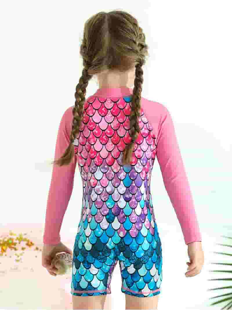GYRATEDREAM Kids Girls Mermaid One Piece Swimsuits Swimwear GYRATEDREAM Kids Girls Mermaid One Piece Swimsuits Swimwear