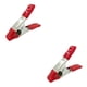 thumbnail image 4 of Riwesomey Abrazadera de resorte de Metal para manualidades, Clip de carpintería para fotografía, sujetador en forma de A de 4 pulgadas, Rojo 2piezas, 4 of 6