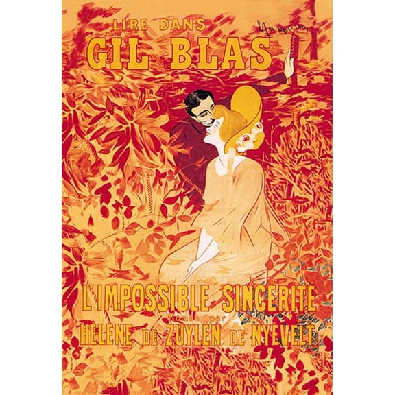 Gil Blas Museum quality giclee print canvas wrap(20" x 30")