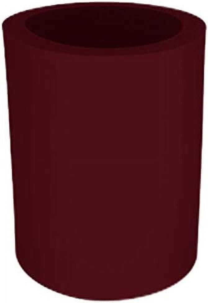 Blank Thick Foam Old School Can Cooler (Burgundy)