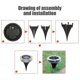 thumbnail image 5 of Solar Light Outdoor Solar Ground Lamp Outdoor Patio Garden Lamp, 5 of 5