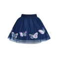 thumbnail image 1 of Girls Skirt Butterfly Embroidered Tutu Dancing 9-10 Years, 1 of 5