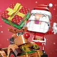thumbnail image 5 of Christmas Building Block Set, Santa Claus And Reindeer Character Set, Building Block Toy, 5 of 5