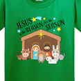 thumbnail image 4 of Inktastic Jesus is the Reason for the Season Christmas Nativity Youth T-Shirt, 4 of 5