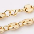thumbnail image 3 of 7-40" Stainless Steel Silver Gold Coffee Beans Chain Men Women Necklace 7/9/11mm, 3 of 5