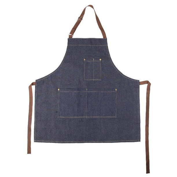 Batería de Cocina Ajustable Cocina Restaurante Cocina Unisex Adulto Denim Delantal Jefe Camarero Tmvgtek Libre de BPA