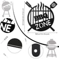 thumbnail image 2 of JAKE'S Bar and Grill 12" Round Metal Sign Kitchen Wall Decor 200120020067, 2 of 7