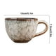 thumbnail image 3 of Taza de café Latte americano Taza de latte Taza vintage Taza de agua Taza de leche Taza de desayuno Taza de cerámica, 3 of 6