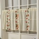 thumbnail image 4 of Cortina de Ventana Festiva Bordada, Panel Decorativo de Encaje Transparente con Estampado Navideño, 140 x 60 cm para Decoración del Hogar en Fiestas, 4 of 6