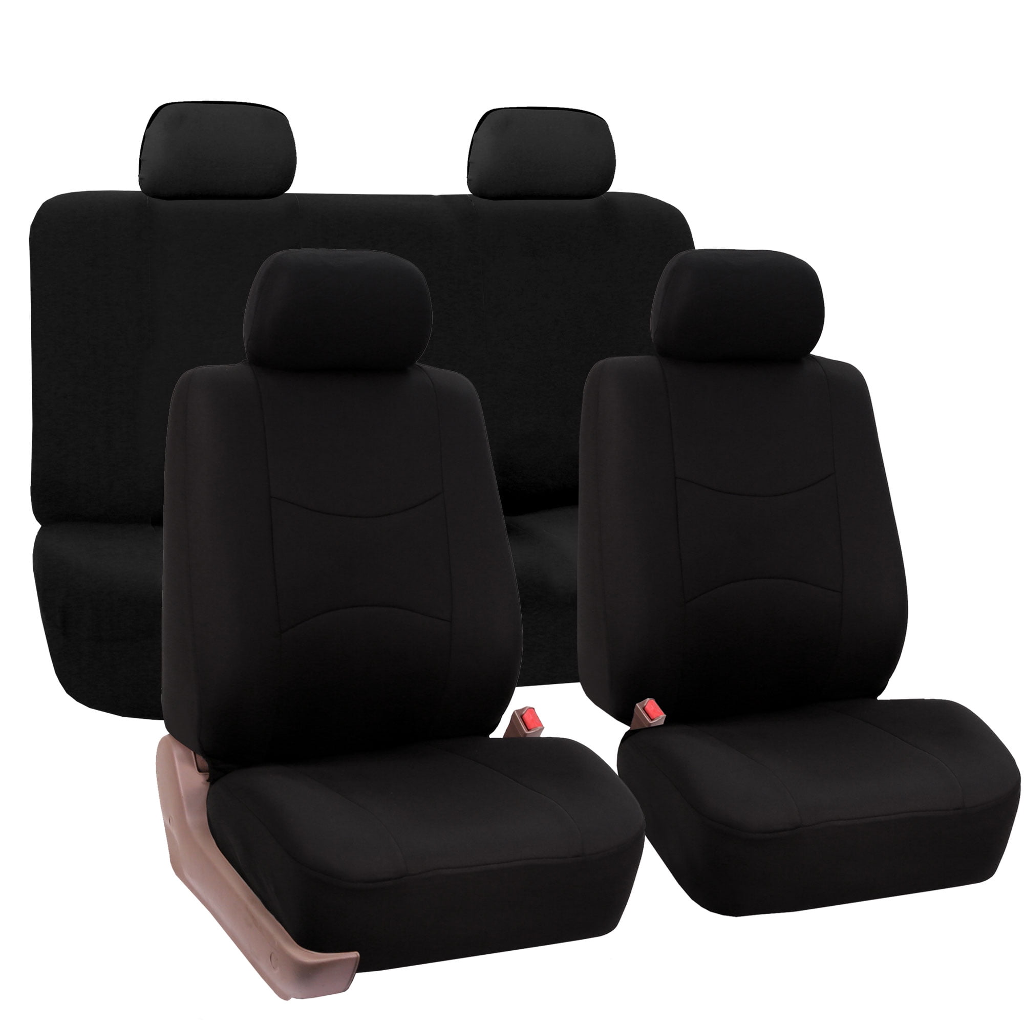 black back seat covers for cars