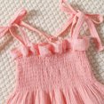 thumbnail image 4 of TOWED22 Girls Baby Adorable 2 Piece Summer Clothes Tank Top Sleeveless Tee and Shorts Sweet Sets Lovely(Pink,2-3 Y), 4 of 5