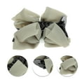 thumbnail image 2 of Unique Bargains 1 Pc Fashion Bright Silk Hair Clips for Home Light Green Black, 2 of 5