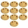 thumbnail image 3 of MasteelfCA 20Pcs Plastic Cake Serving Trays Cake Trays Cake Boards for Birthday (Golden), 3 of 8