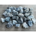 thumbnail image 2 of WHOLESALE Calcite Blue Rough Natural Stones Small, Raw Calcite Crystals (Blue Calcite, 0.25 Pound), 2 of 9