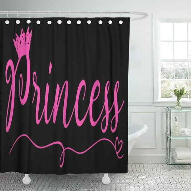XDDJA Lady Princess Denise Diva Rugs Girly Girl Shower Curtain