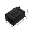thumbnail image 2 of IBASETOY 2Pcs Rc Crawler Receiver Box Plastic Protective Case Waterproof Dustproof for Rc Vehicles Black, 2 of 8