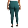 thumbnail image 3 of Terra & Sky Women's Plus Size High Waist Leggings, 3 of 6