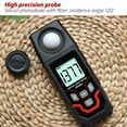 thumbnail image 4 of Multifunctional Light Meter Tester for Indoor Outdoor Use Precise Assessment and Analysis with Large Screen, 4 of 9