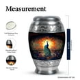 thumbnail image 2 of KARYLIZ Peacock in Enchanted Twilight Funeral Urns For Adult Ashes Women - Memorial Cremation Large Urns for Men - Funeral Urn For Adult Male And Female Holds 200 Cubic - Memorial Urn for Mom 10Inch, 2 of 2