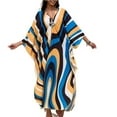 thumbnail image 2 of HAJWOH Women’s Muumuu Dress Hawaiian Tropical Print Plus Size Cotton Casual Loose Fit Moomoo, 2 of 5