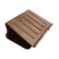 thumbnail image 3 of Miulika Wood Laptop Stand for Desk Computer Holder for Household Kitchen Living Room Brown, 3 of 9