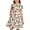 K12 White, variant on Angala Toddler Girls Dresses Crew Neck A Line Dresses Short Sleeve Western Print Summer Kawaii Comfort Daolywear Toddler Clothes Size 9-10 Years White