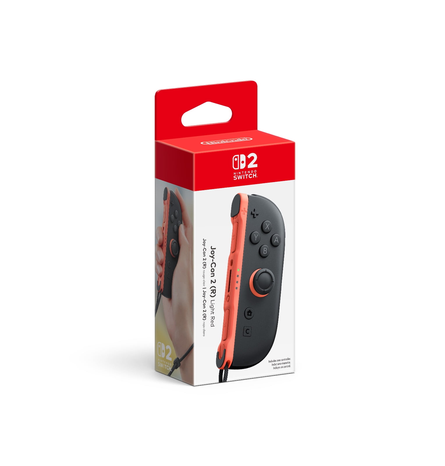 ジョイコン　レッド Nintendo Switch Joy-Cons Pair (L/R) - Neon Red/Blue