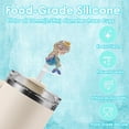 thumbnail image 3 of Straw Cover Cap,4 PCS Straw Toppers for Stanley Cup, Compatible With 30oz & 40oz Tumblers 10mm Reusable Silicone Accessories,Ideal Gifts for Friends, 3 of 6