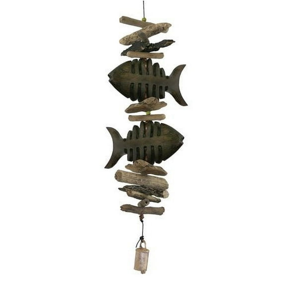Cohasset Gifts & Garden Bonefish Double Wind Chime