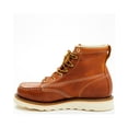 thumbnail image 3 of Thorogood Men's 6" American Heritage Made In The Usa Wedge Sole Work Boot Tan 6.5 D(M) US, 3 of 7