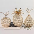 thumbnail image 4 of Crystal Fruit Ornaments Bling Rhinestone Shape Miniatures Snow Pear Crafts Home Decoration Photography Props A, 4 of 5